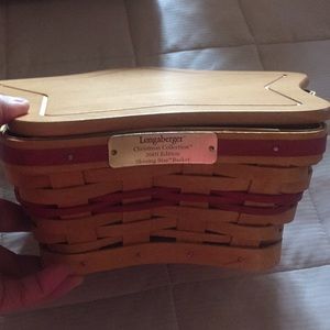 Longaberger 2011 Shining Star Basket with Lid